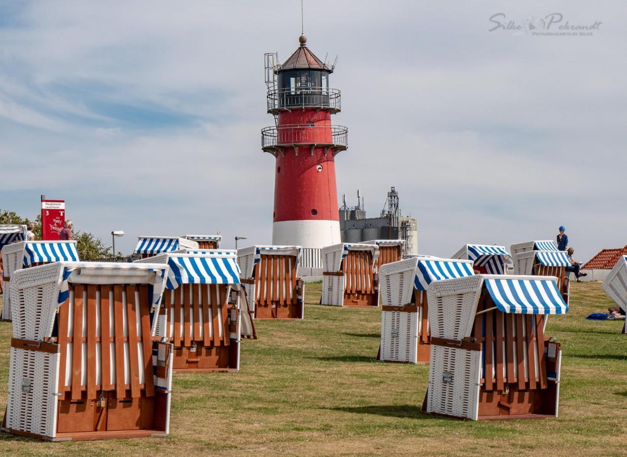 Ferienwohnung Watt Un Leev In Direkter Strand & Citynaehe Von Buesum Zewnętrze zdjęcie